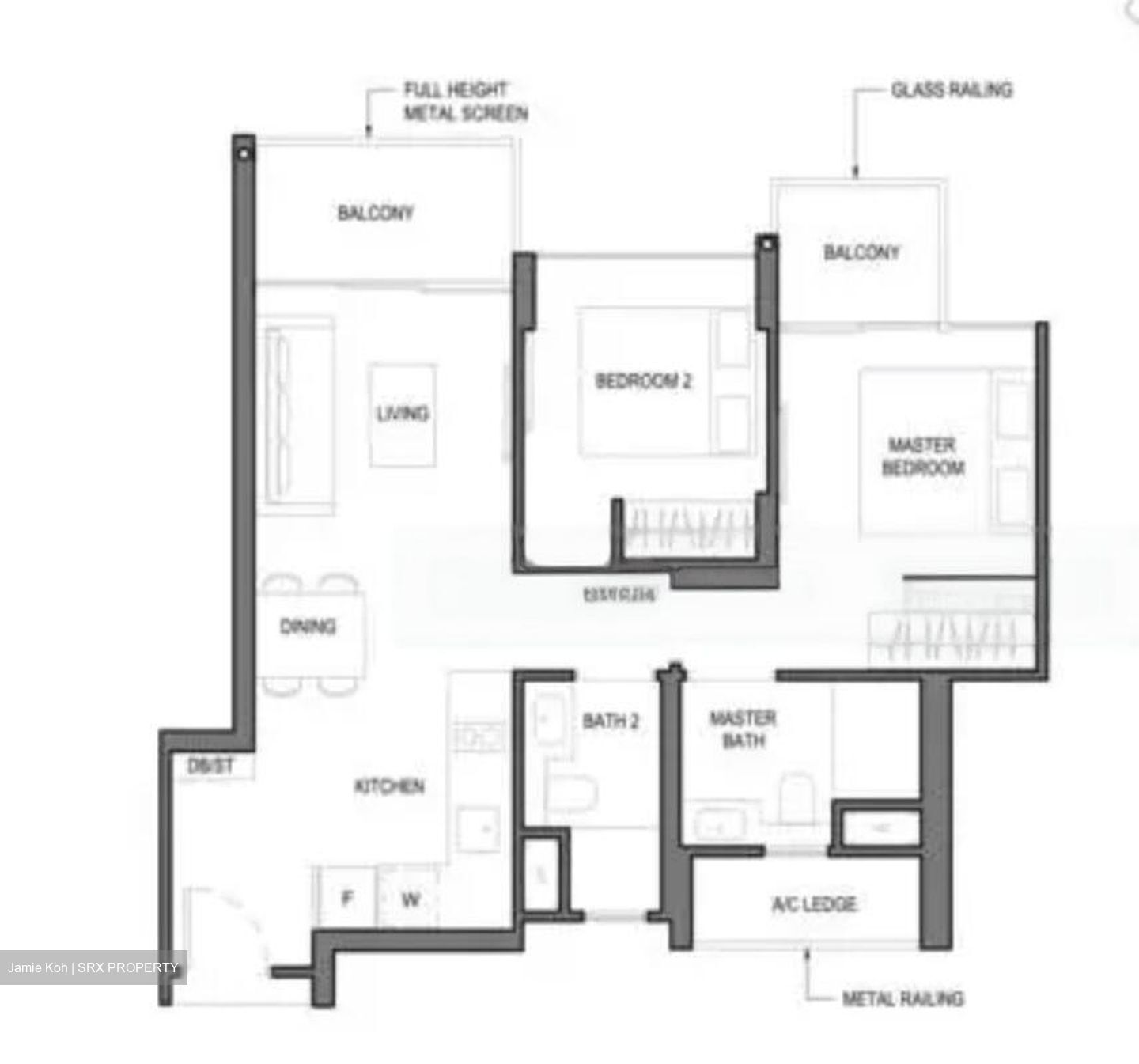 Parc Komo (D17), Apartment #468035641